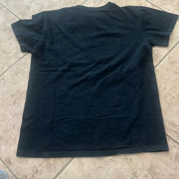 Quiksilver Black and Orange Short Sleeve Tee Medium - Picture 5 of 5